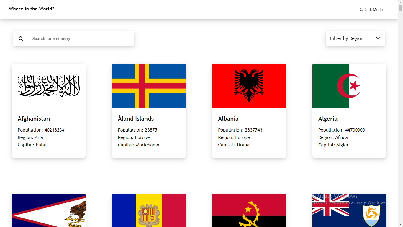 website image